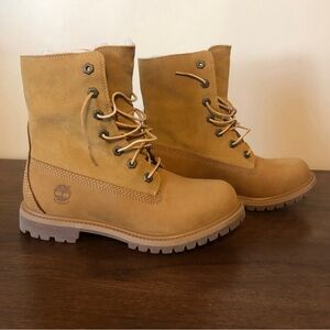 Timberland Linden Woods Fleece Fold Down Fashion Boots